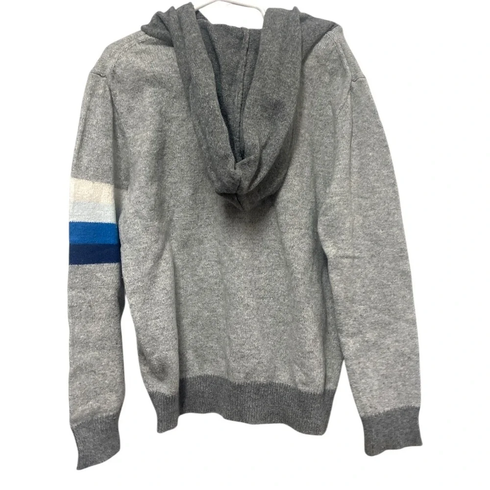 Gap Kids Boy Grey Appliqué Legend‎ Sweater Hoodie Size 8 M